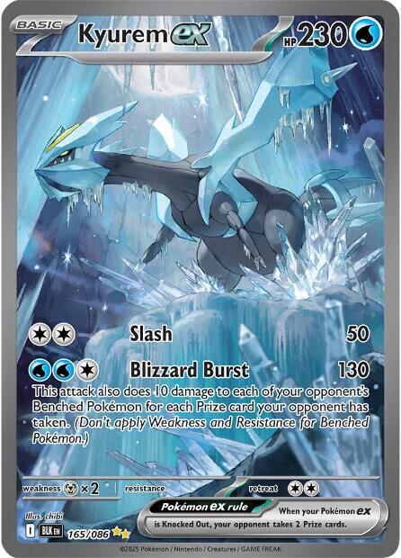 Kyurem ex - 165/086 [SV: Black Bolt]