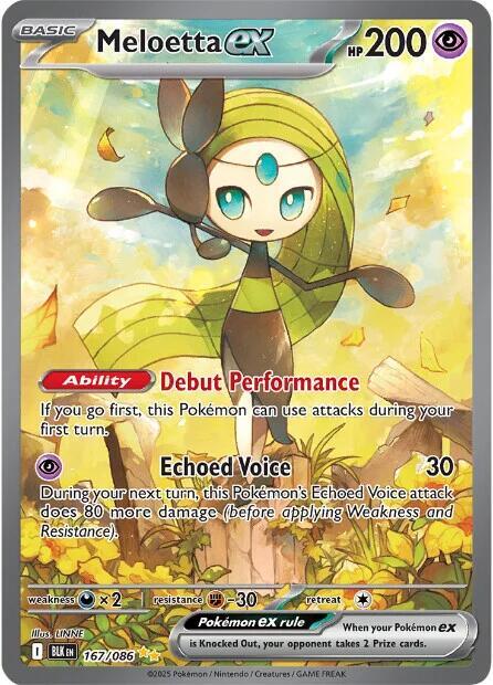 Meloetta ex - 167/086 [SV: Black Bolt]