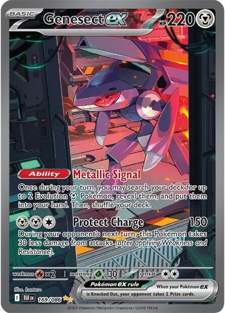 Genesect ex - 169/086 [SV: Black Bolt]