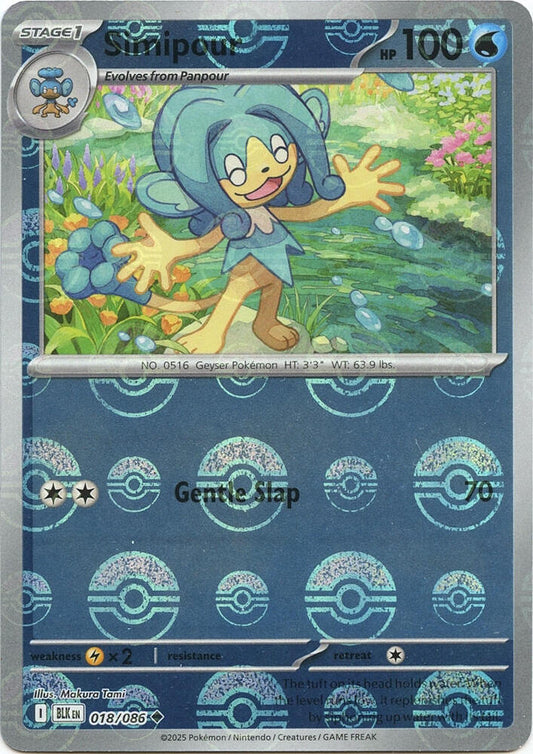 Simipour (Poke Ball Pattern) (018/086) [SV: Black Bolt]