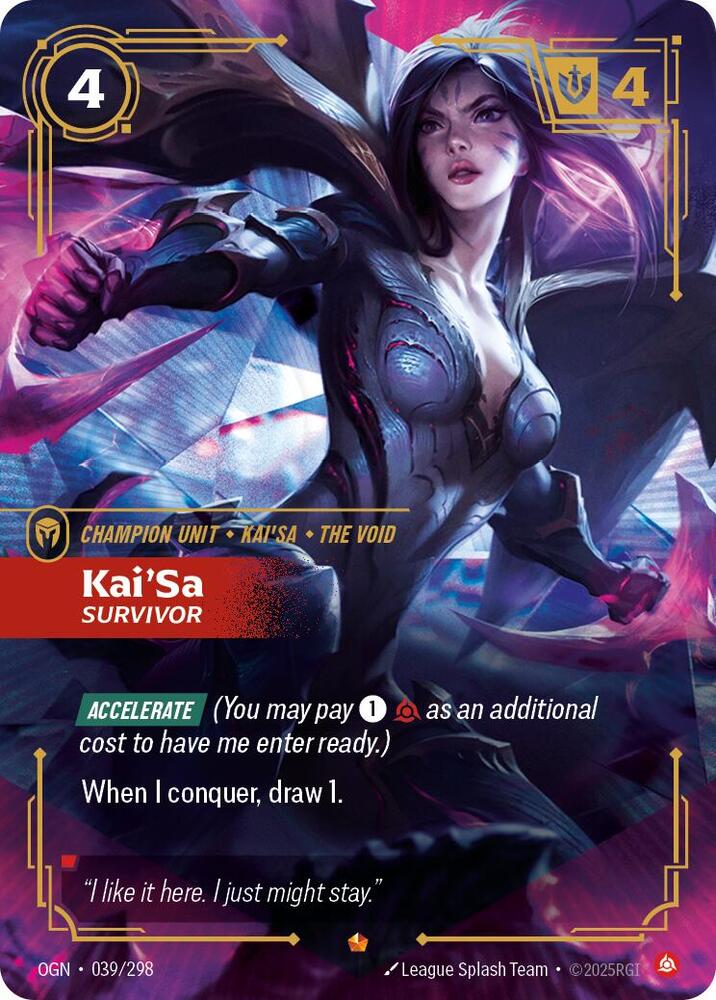 Kai'Sa - Survivor (039/298) [Origins]
