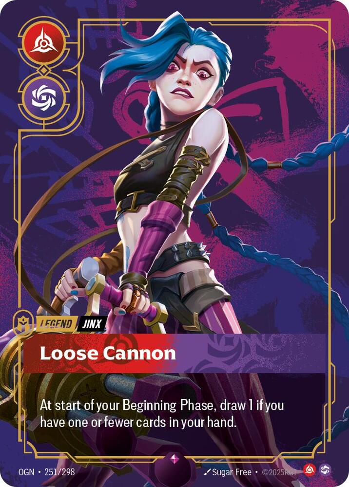 Jinx - Loose Cannon (251/298) [Origins]
