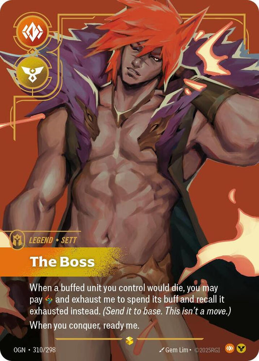 Sett - The Boss (Overnumbered) (310/298) [Origins]