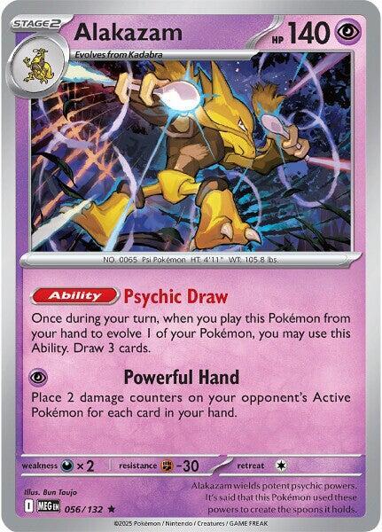 Alakazam (056/132) [ME01: Mega Evolution]