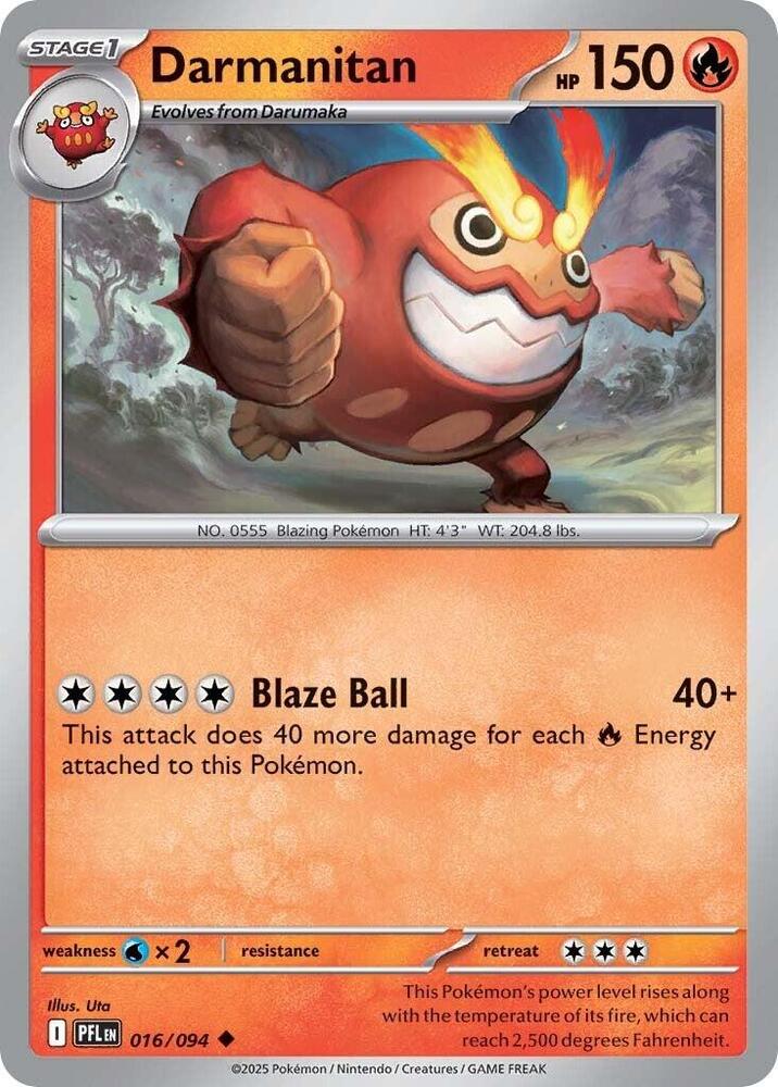 Darmanitan (016/094) [ME02: Phantasmal Flames]