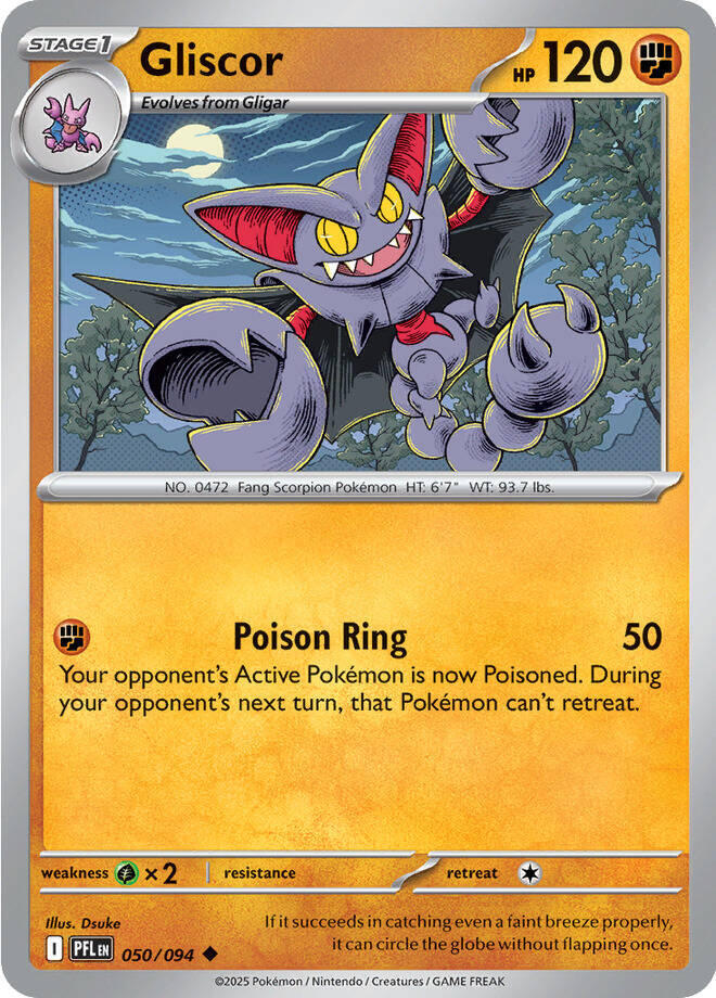 Gliscor (050/094) [ME02: Phantasmal Flames]