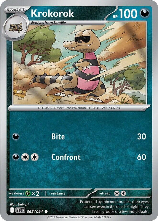 Krokorok (065/094) [ME02: Phantasmal Flames]