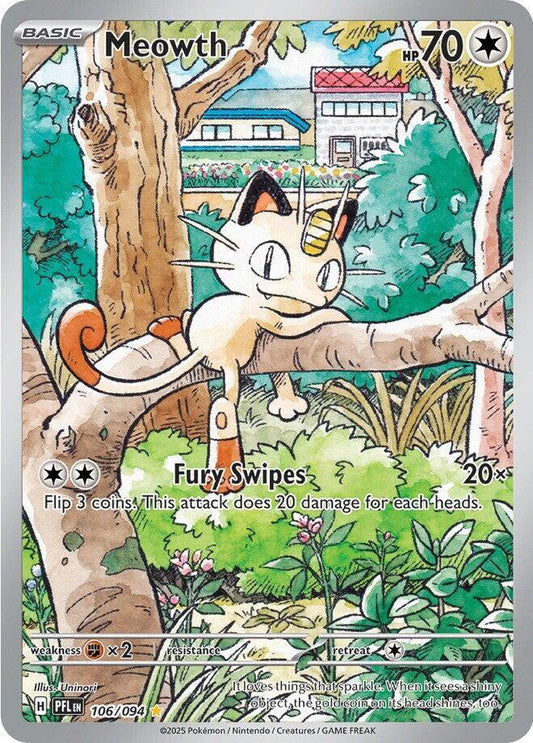 Meowth (106/094) [ME02: Phantasmal Flames]