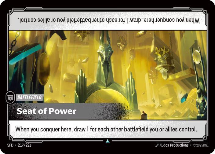 Seat of Power (217/221) [Spiritforged]
