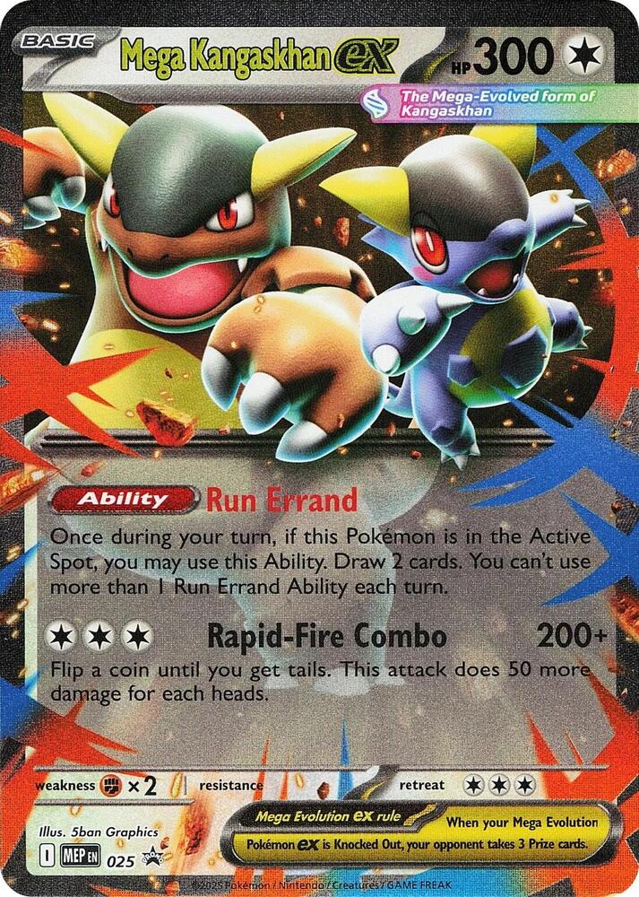 Mega Kangaskhan ex - 025 [ME: Mega Evolution Promo]