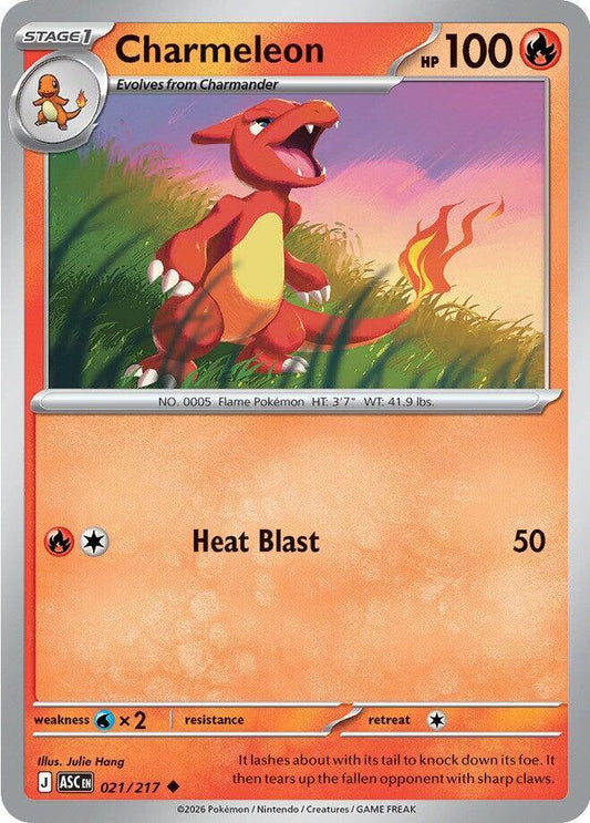 Charmeleon (021/217) [ME: Ascended Heroes]