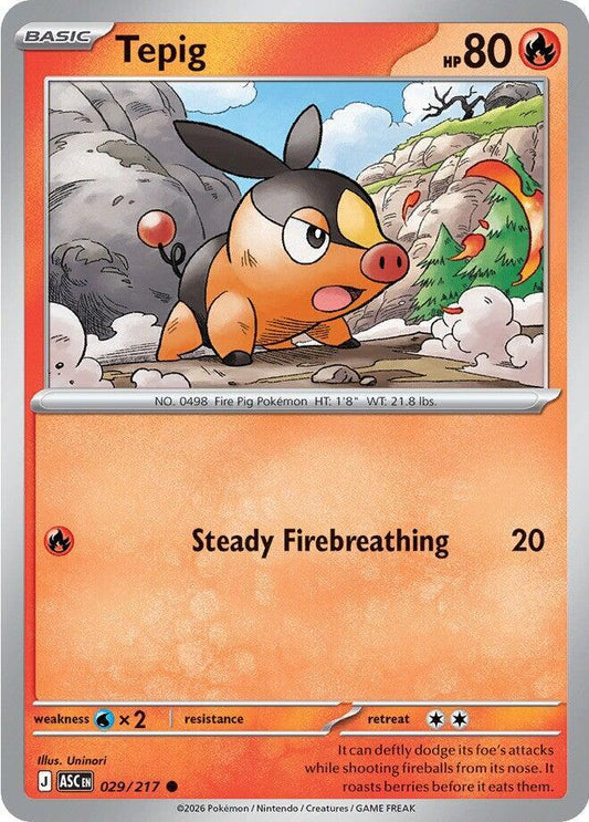 Tepig (029/217) [ME: Ascended Heroes]