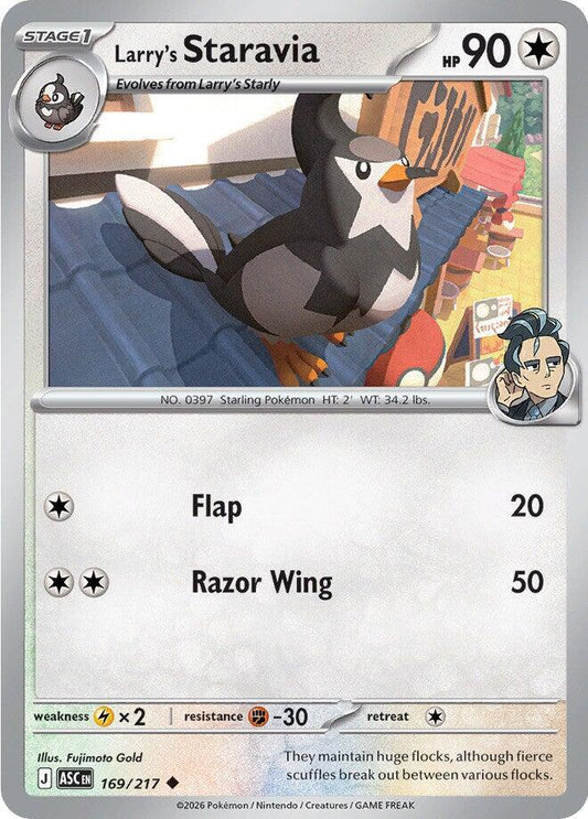 Larry's Staravia (169/217) [ME: Ascended Heroes]