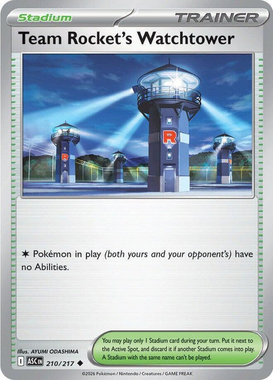 Team Rocket's Watchtower (210/217) [ME: Ascended Heroes]