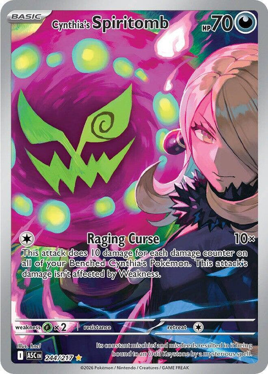 Cynthia's Spiritomb - 244/217 [ME: Ascended Heroes]