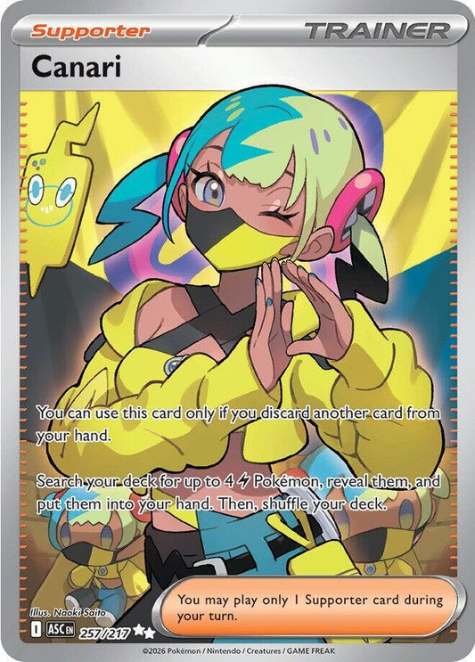 Canari - 257/217 [ME: Ascended Heroes]