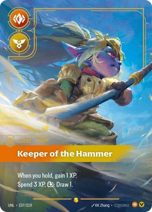 Poppy - Keeper of the Hammer (Overnumbered) (237/219) [Unleashed]