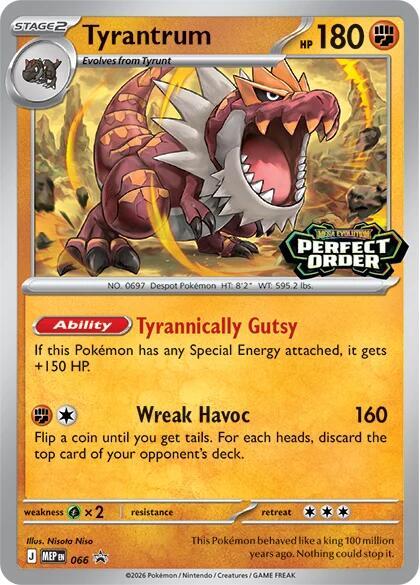Tyrantrum - 066 [ME: Mega Evolution Promo]