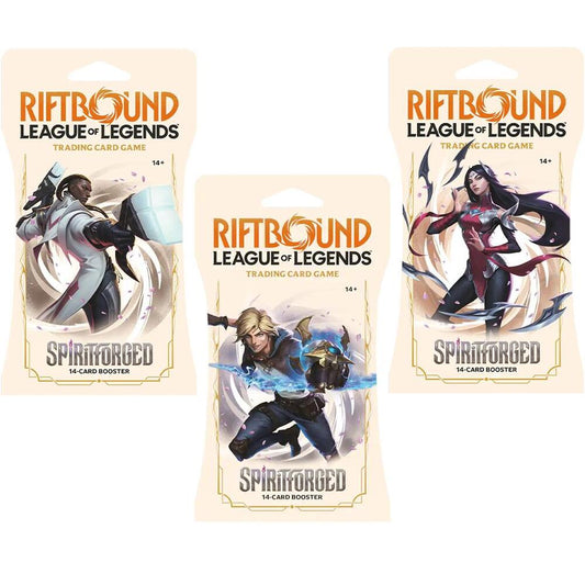 Spiritforged Sleeved Booster Pack Art Bundle Set of 3