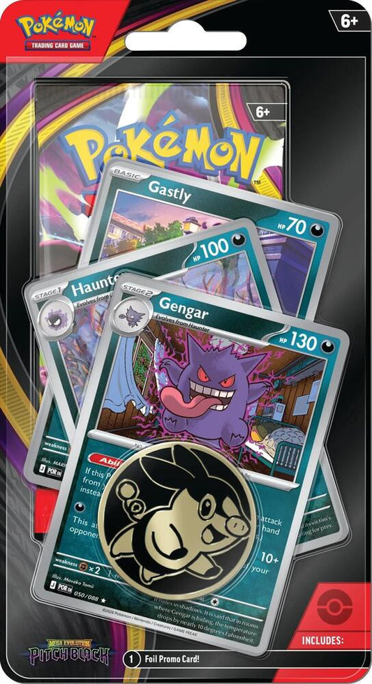 Pitch Black Premium Checklane Blister Gengar Line