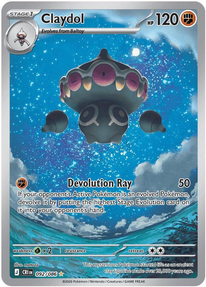 Claydol - 092/086 [ME04: Chaos Rising]