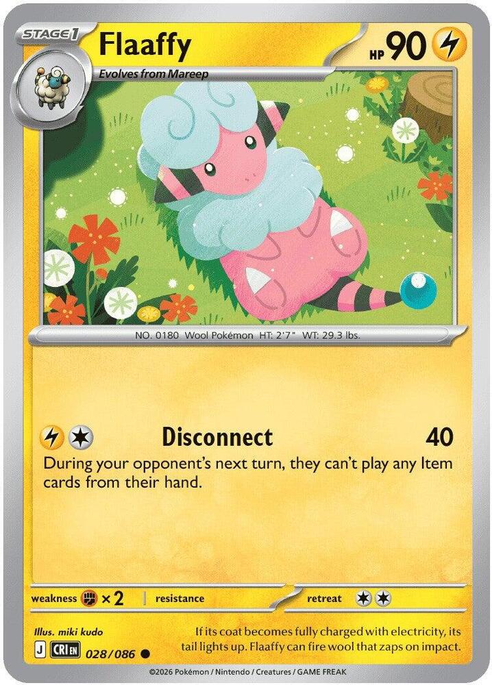 Flaaffy (028/086) [ME04: Chaos Rising]