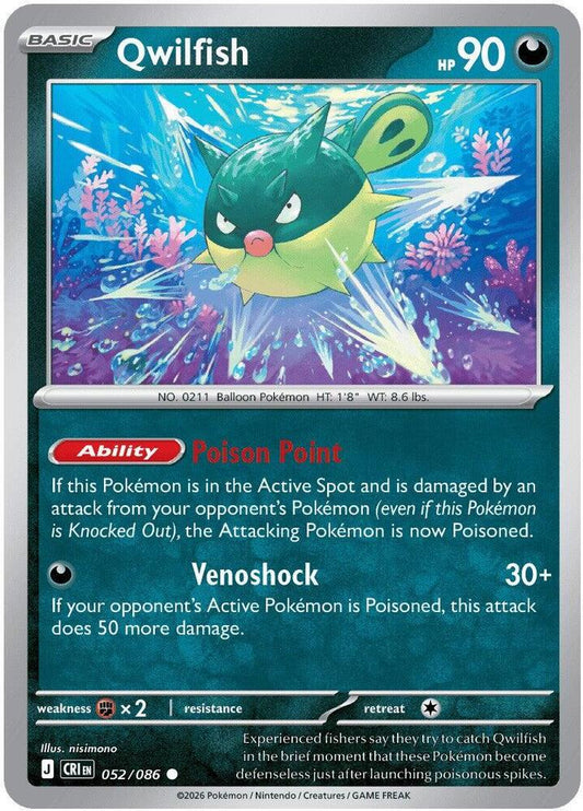 Qwilfish (052/086) [ME04: Chaos Rising]