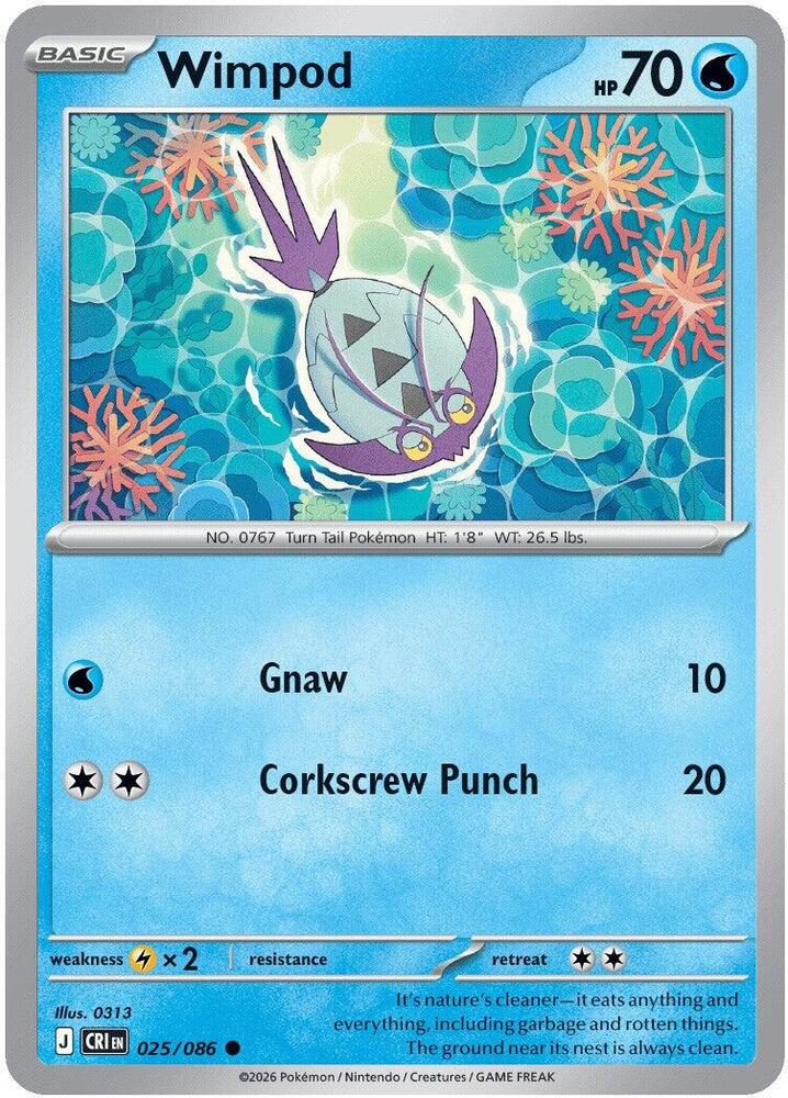 Wimpod (025/086) [ME04: Chaos Rising]