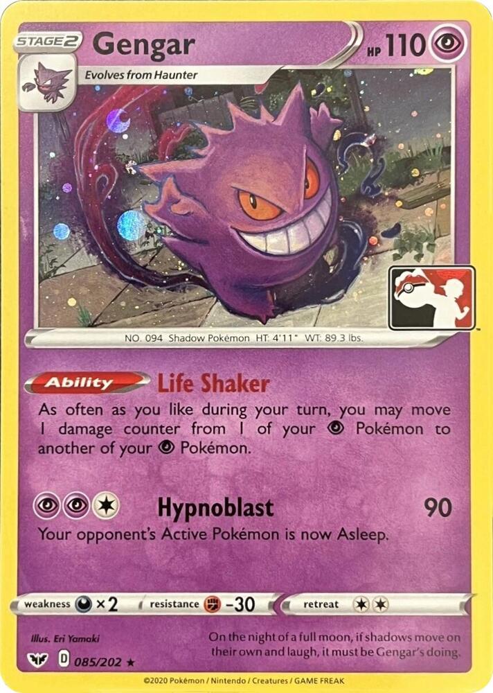 Gengar (Library Exclusive) (085/202) [Miscellaneous Cards and Products]