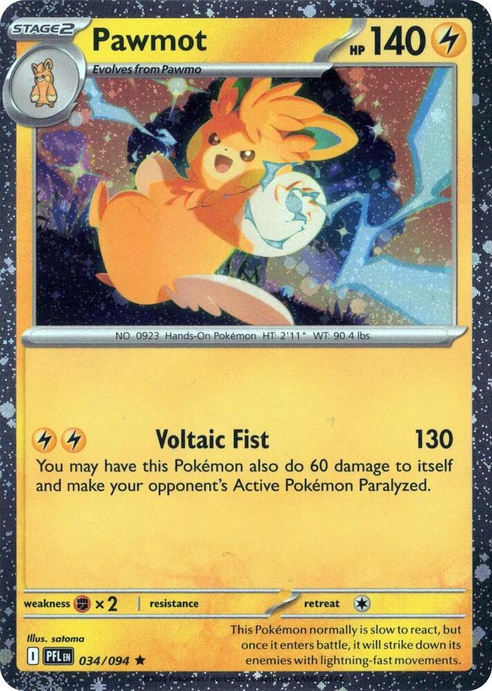 Pawmot (Cosmos Holo) (034/094) [Blister Exclusives]