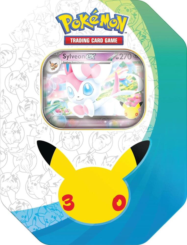 30th Celebration Tin Sylveon ex