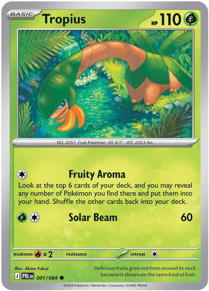Tropius (001/084) [ME05: Pitch Black]