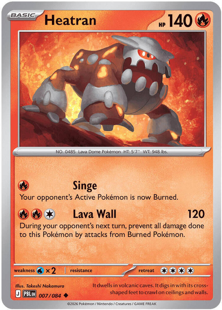 Heatran (007/084) [ME05: Pitch Black]
