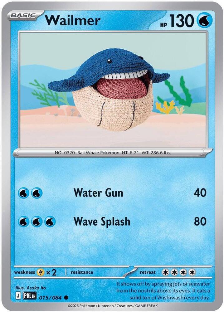 Wailmer (015/084) [ME05: Pitch Black]