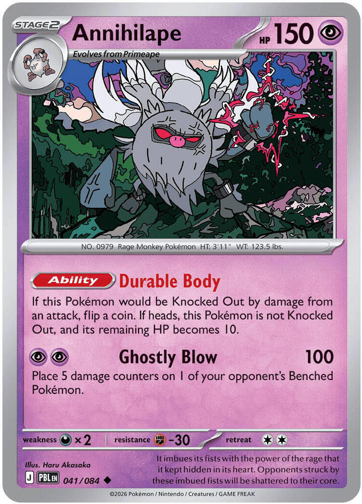 Annihilape (041/084) [ME05: Pitch Black]