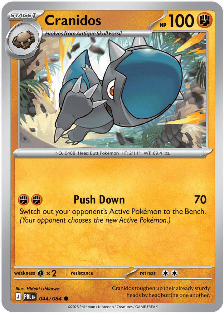Cranidos (044/084) [ME05: Pitch Black]