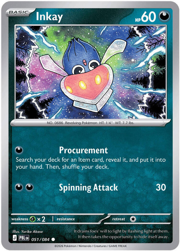 Inkay (051/084) [ME05: Pitch Black]