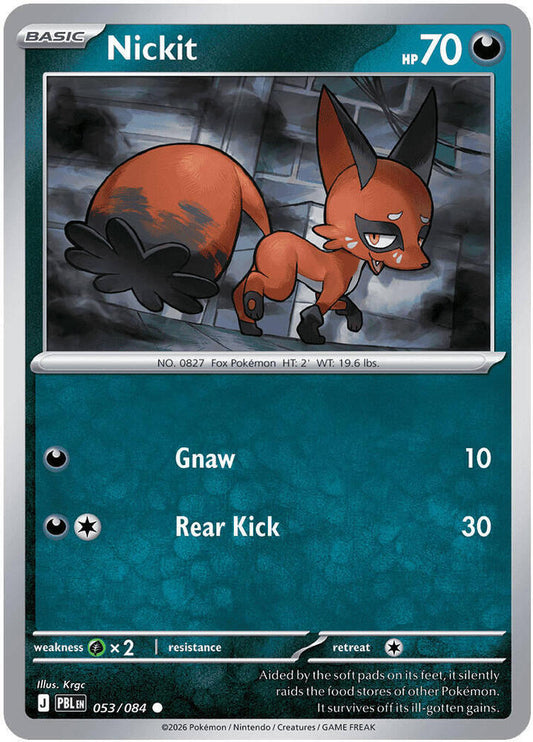 Nickit (053/084) [ME05: Pitch Black]
