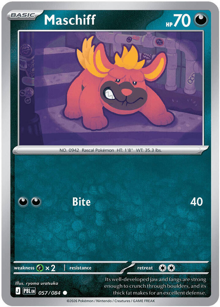 Maschiff (057/084) [ME05: Pitch Black]