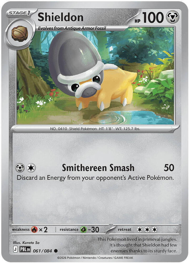 Shieldon (061/084) [ME05: Pitch Black]