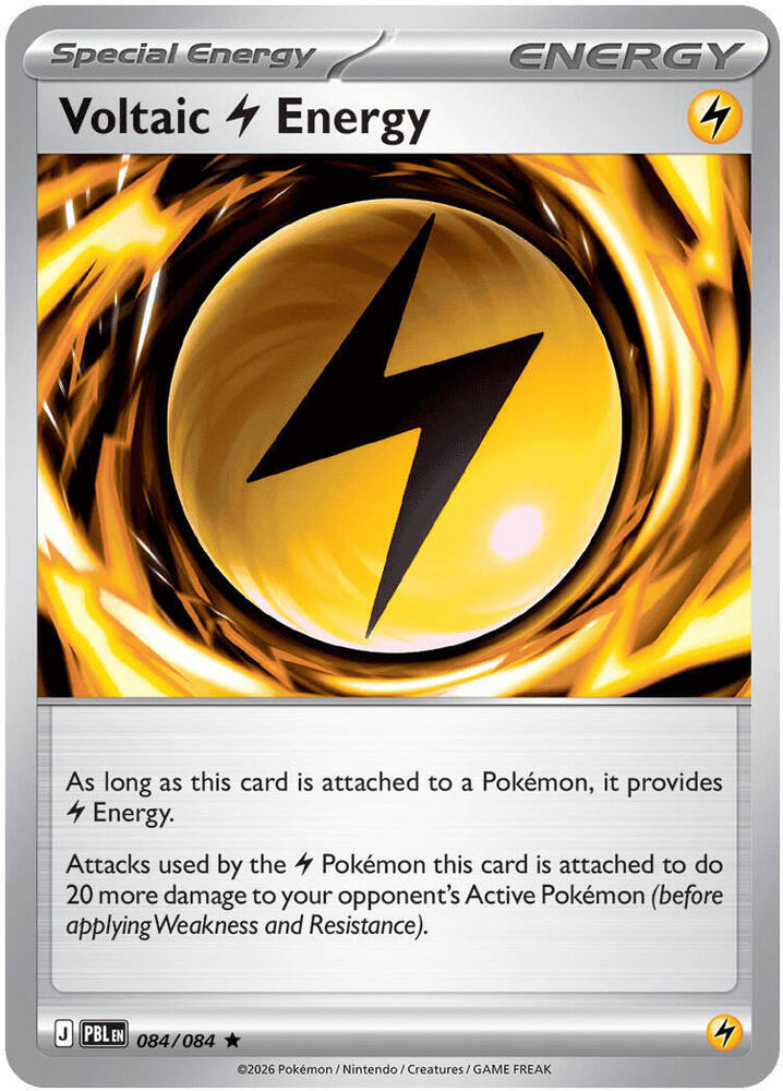 Voltaic Lightning Energy (084/084) [ME05: Pitch Black]