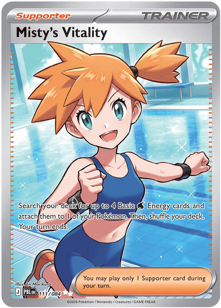 Misty's Vitality - 111/084 [ME05: Pitch Black]