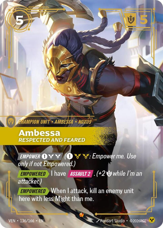 Ambessa, Respected and Feared (136/166) [Vendetta]