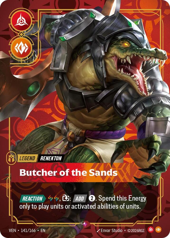 Renekton - Butcher of the Sands (141/166) [Vendetta]