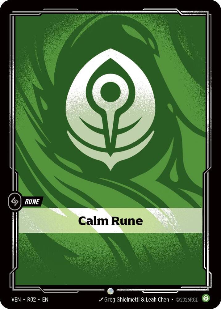 Calm Rune (R02) [Vendetta]