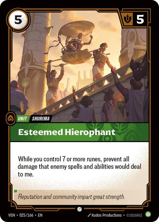 Esteemed Hierophant (025/166) [Vendetta]