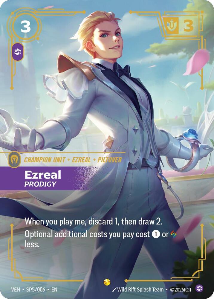 Ezreal, Prodigy (SP5/006) [Vendetta]