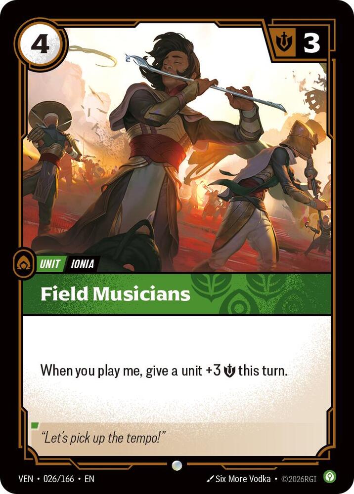 Field Musicians (026/166) [Vendetta]