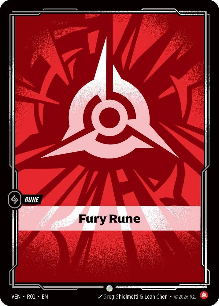 Fury Rune (R01) [Vendetta]