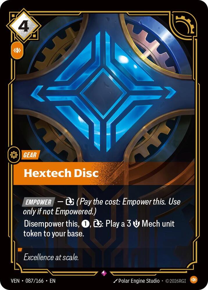 Hextech Disc (087/166) [Vendetta]